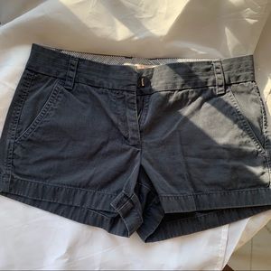 Navy JCrew Broken In Chink Shorts Size 2